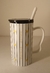 Mug / taza + cuchara + tapa 400 cc
