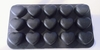 Molde silicona para bombón forma corazón