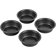 Juego de 4 moldes redondos "Wilton"