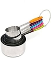 Juego de tazas medidoras en acero inoxidable