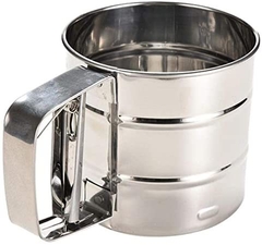 Tamiz / cernidor tipo jarra para harina - comprar online