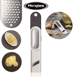 Utensilio "Micoplane" para jengibre 3 en 1
