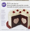 Set "Wilton" para torta relleno forma corazón - Tecno cocina