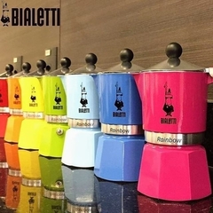 Cafetera "Bialetti" Rainbow sistema Italiano