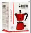 Cafetera "Bialetti Moka" 6 pocillos sistema italiano en internet