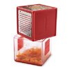 Cubo "Microplane" 3 rallados + contenedor en internet