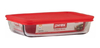 Fuente vidrio templado "Pyrex" 33x22 cm