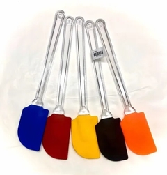 Espátula de silicona mango acrílico - comprar online