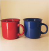 Mug / taza porcelana simil enlozado en internet