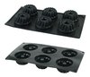 Molde de silicona para mini flan/postre c/ savaren x 6
