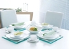 Plato "Luminarc Quadrato Blanc"
