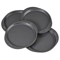 Set "Wilton" x4 moldes redondos