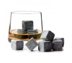 Set x9 hielos de piedra en caja de madera - comprar online
