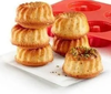 Molde de silicona para mini flan/postre c/ savaren x 6 - comprar online