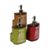 Dispenser para detergente + esponja verde