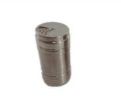 Salero/ Especiero acero 8 cm