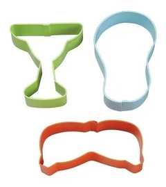 Juego de 3 cortantes "Wilton" Verano - comprar online