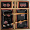 Set sushi para 2 personas de 8 piezas + caja
