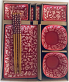 Set sushi para 2 personas de 10 piezas + caja