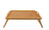 Bandeja de cama plegable de bamboo - comprar online