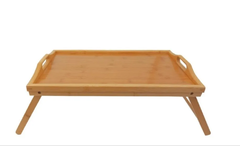 Bandeja de cama plegable de bamboo - comprar online
