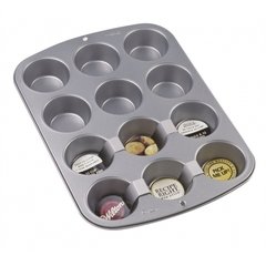 Molde cupcakes x12 antiadherente "Wilton"