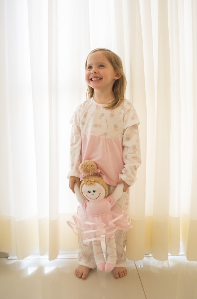 Pijama Infantil com Bailarina