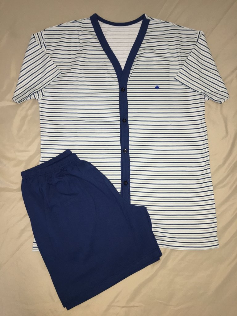 200.330 - Pijama Masculino Aberto Malwee Liberta