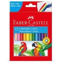 Canetinhas Colors 12 Cores Faber Castell