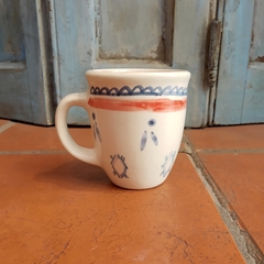Taza cerámica pintada - comprar online