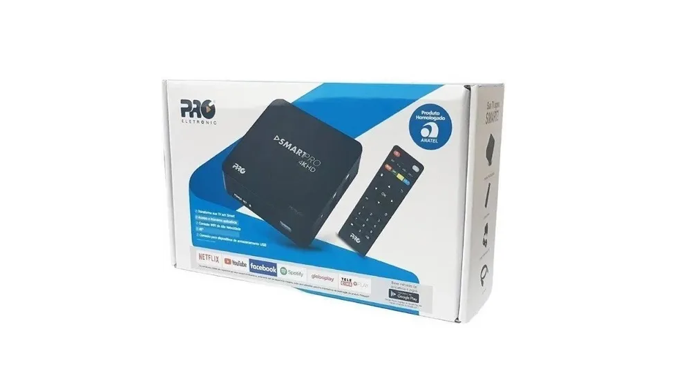 Smart pro Tv Box Proeletronic Prosb-2000/2gb 4k 8gb Ram 2gb