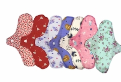 Toallitas ecológicas en tela talla 3 x 7 unidades tipo buenas noches - comprar online