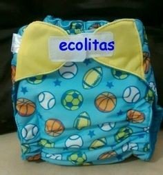 Pañal ecológico Oso - Ecolitas, pañales ecológicos en Colombia.