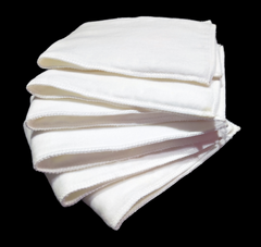 absorbentes de algodón de 3 capas x unidad - comprar online