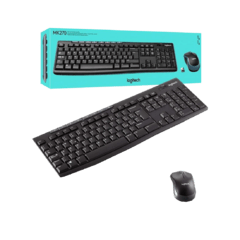 kit teclado y mouse inalambricos mk 270 Logitech