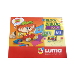 Block de dibujo LUMA color n5 x 24hojas