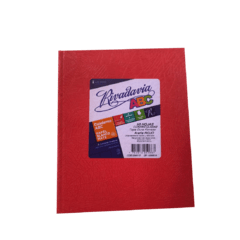 Cuaderno RIVADAVIA ABC cuadriculado 19x24 rojo 50 hojas t.d-