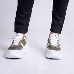 Zapatillas San Miguel Verde blanco - comprar online