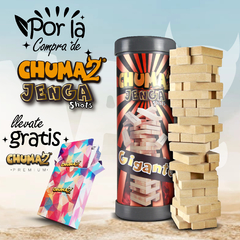 Promo Jenga Shots gratis baraja Chuma2 Premium