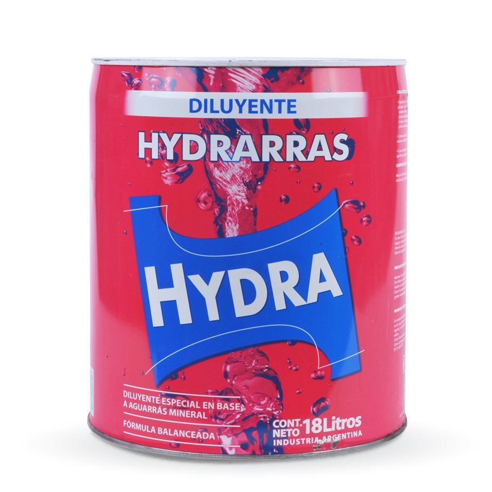 Aguarras Diluyente HYDRARRAS X 18 LTS aguarras-diluyente-hydrarras-x-18-lts