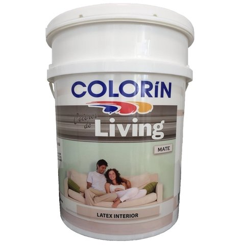 Colorin Living Pintura Latex Interior Colores X 4 Litros