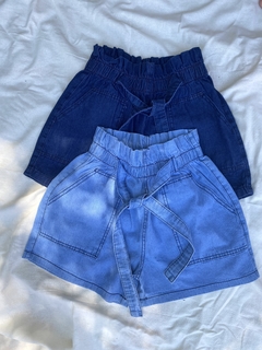 Short Frunce jean - comprar online