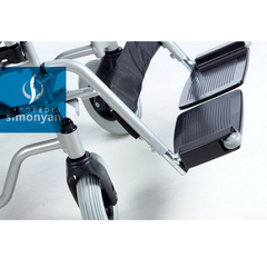 Silla acero Euro standard, ruedas 60/20cm polyaire, ancho 41/58cm. en internet