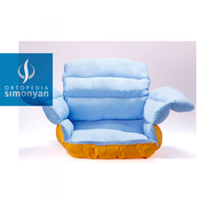 ALMOHADÓN DE VELLÓN SILICONADO, PARA ASIENTO, RESPALDO Y APOYABRAZOS.