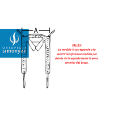 Arnés de uso específico, de tela reforzada lavable, para levanta-pacientes, tamaño: Grande - Ortopedia Simonyan