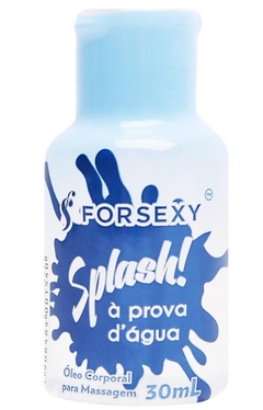Splash Lubrificante Siliconado Prova De Água 30Ml