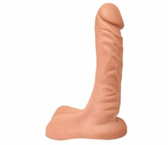 Prótese Sem Vibro Com Escroto Fogo Da Paixão 19x4,