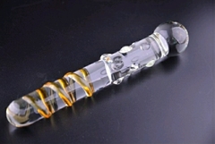Dildo de vidro 17,5cm x 3,8cm - comprar online