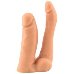 Prótese Maciça Dupla 17,5 X 3,5cm E 10,5 X 2,4cm Sexy Fantasy