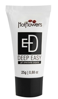 Deep Easy Anestésico Bisnaga Preta 25g Hot Flowers